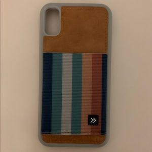 Thread Wallet iPhone XS case